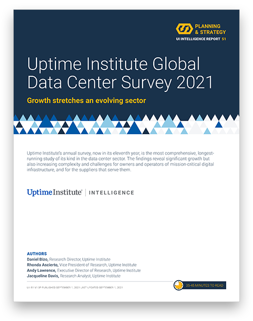 Resultados de la encuesta a la industria de los centros de datos de 2021